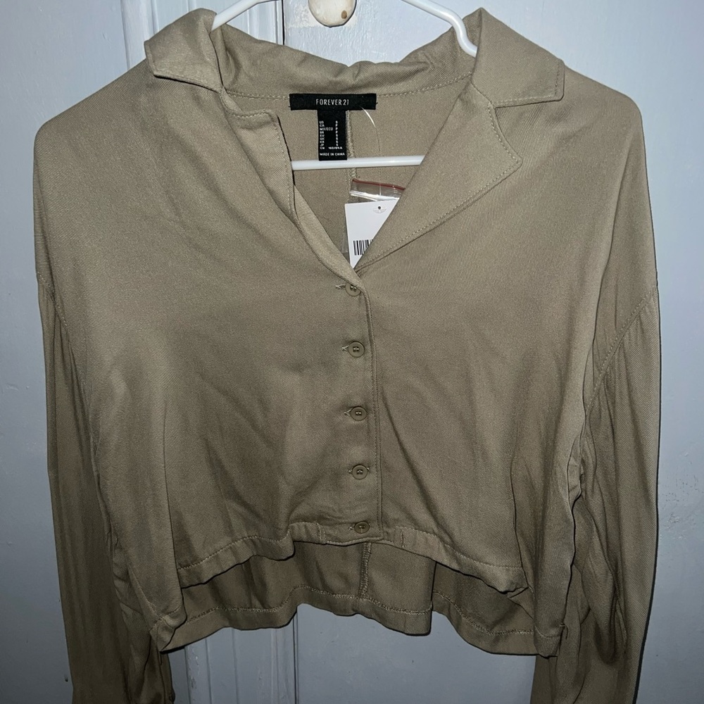 Forever 21 Button up Long Sleeve Collared Shirt